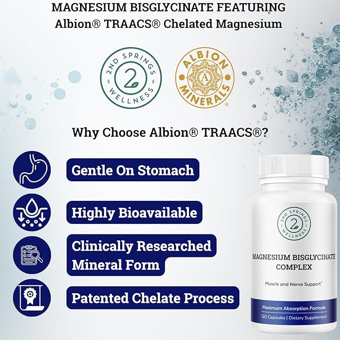 ALA & ALC Complex + Brain Support + Magnesium Bisglycinate Bundle | Energy, Focus, Memory, Cognitive Support, Nerve Health, Calm & Daily Wellness