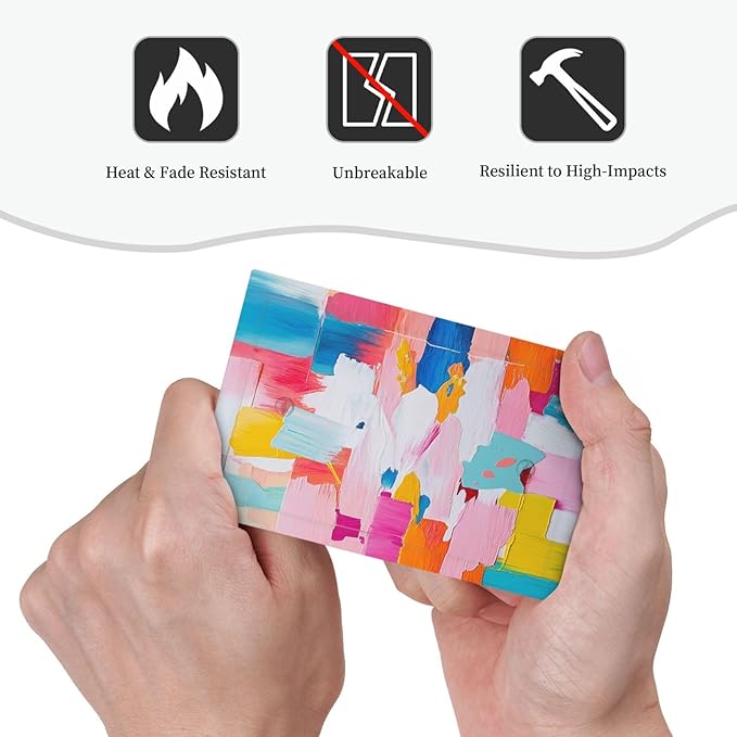 Light Switch Cover Plate Multicoloured Modern Watercolor Oil Painting 1 Gang No Device Blank Electrical Wall Plates Faceplate Decorative Switch Plate for living Room Bedroom Decor