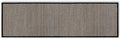 Artoid Mode Washable Non Skid Kitchen Rugs and Mats Doormat, Absorbent Door Mat Rugs for Kitchen Floor Front of Sink Hallway Black 17x60 Inch