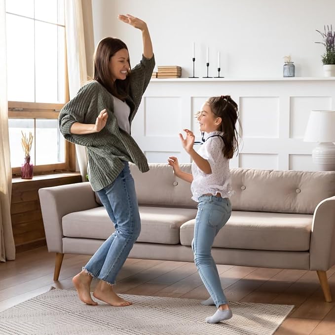 (8 Pack) Rug Pad Gripper for Hardwood Floors No Damage, Carpet Tape for Area Rugs Reusable Kitchen Non Slip Rug Pads (8)