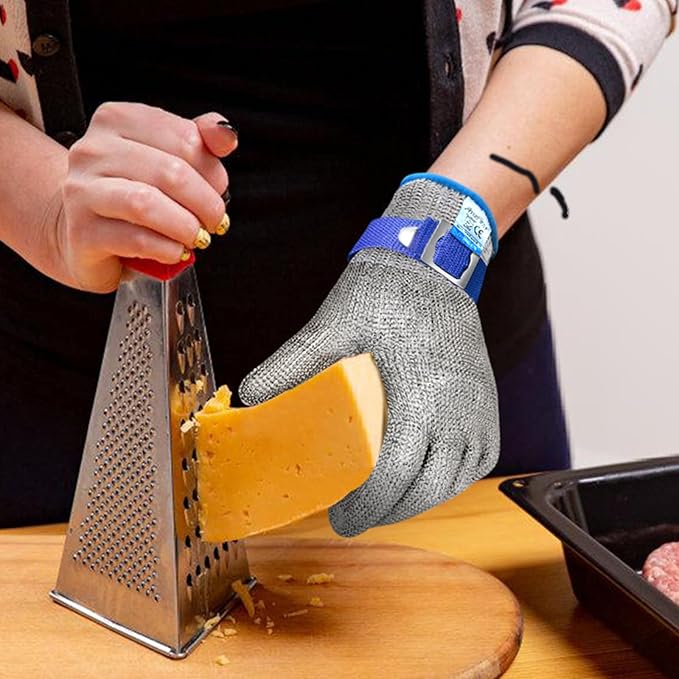 Cut Resistant Gloves Protection Cutting Anti Cut Gloves for Kitchen Fish Slicing and More(Size: 11/XX-Large)