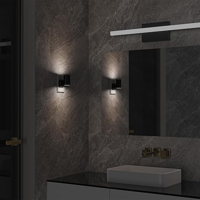 Led Night Light Plug in,Night Lights Plug into Wall Dusk to Dawn Sensor,20lm/40lm Adjustable Brightness,5700k Daylight,Dimmable Night Light for Hallway Bedroom Bathroom 2 Pack ETL-Certified