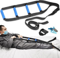 Bed Ladder Assist,Pull up Helper and Sit up Helper 4 Handle Grips,Bed Rail Assistance Devices Adjustable Length Bed Lift for Most Beds Mobility Aid for Elderly, Handicapped,Injured (95 INCHES)