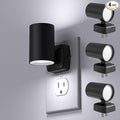 Led Night Light Plug in,Night Lights Plug into Wall Dusk to Dawn Sensor,20lm/40lm Adjustable Brightness,5700k Daylight,Dimmable Night Light for Hallway Bedroom Bathroom 4 Pack ETL-Certified
