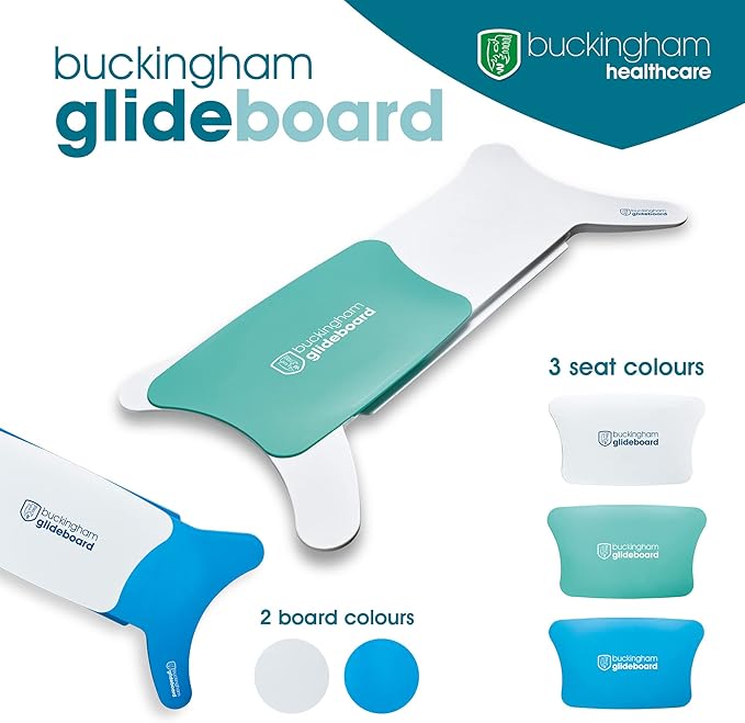 Buckingham Glideboard Transfer Board Wheelchair Accessories Mobility Aids Wheelchair Transfer Seat Disability Aids for Elderly and Disabled Mobility Aids for The Home Bath Board Furniture Transfers