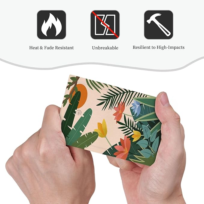 Light Switch Cover Plate Boho Tropical Plant Floral Pattern 1 Gang No Device Blank Electrical Wall Plates Faceplate Decorative Switch Plate for Bedroom Cabin Decor