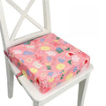 Toddler Booster Seat for Dining Table,Portable Kids Booster Seat - Adjustable, Non-Slip, Lightweight & Easy to Clean (Pink)