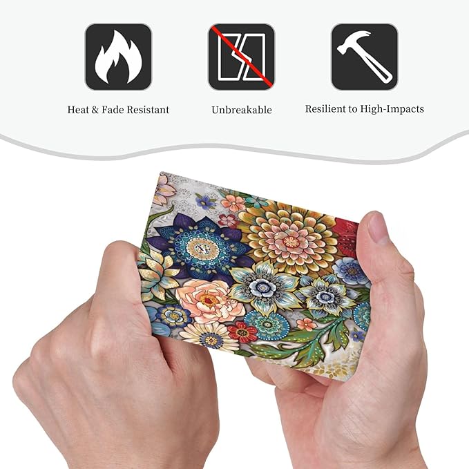 Boho Floral Colorful Floral Multi Color Flower Light Switch Cover Plate 1 Gang No Device Blank Electrical Wall Plates Faceplate Decorative Switch Plate Covers for Bedroom Living Room Home Decor