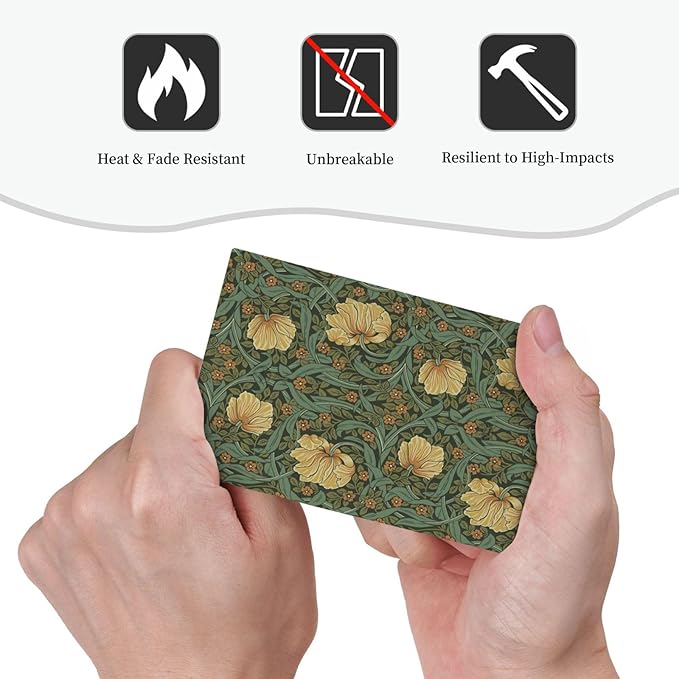 Light Switch Cover Plate William Morris Floral Vintage Flowers Pattern 1 Gang No Device Blank Electrical Wall Plates Faceplate Decorative Switch Plate for Bedroom living Room Decor
