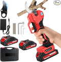 Electric Pruning Shears -1000W Brushless Motor Cutting 2 inch Diameter Professional Gardening Electric Shears,Heavy Duty Branch Pruner,2 * 2000mAh Batteries,2*Sk7 Blades, Perfect for Tree Trimming