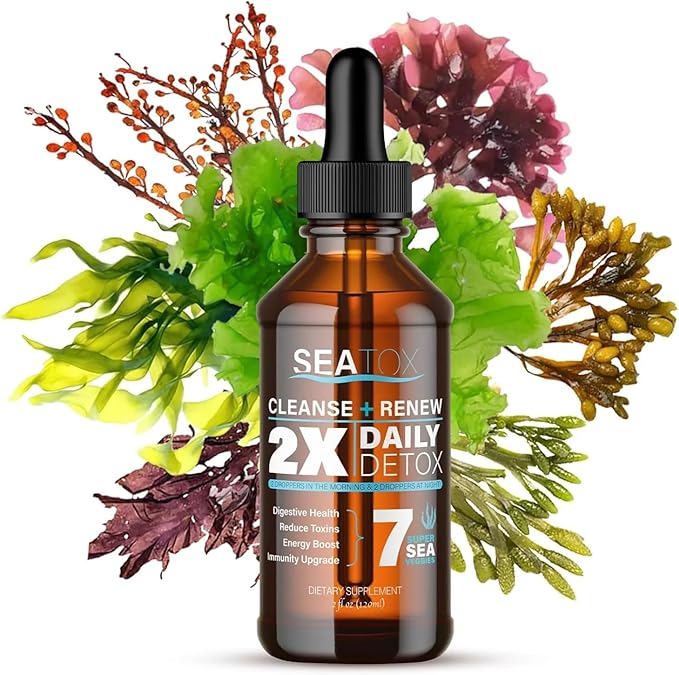 Cleanse & Renew - Liquid Superfood - Gut Health, Bloating, & Immune Support - Overall Wellness - Vegan & Gluten-Free - 30-Day Supply - Made in USA - 30-Day Supply