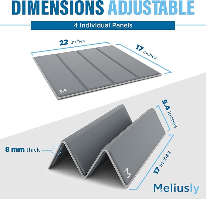 Meliusly Chair Cushion Support for Sagging Cushions (17x22) Chair Seat Support for Sagging Seat, Under Foam Firming Boards for Recliner and Armchair Saver Stiffener Reinforcement