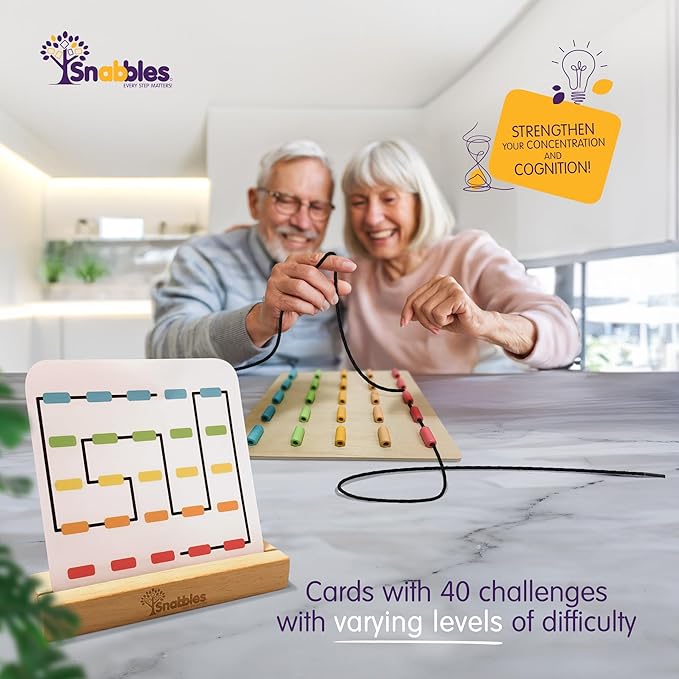 Dementia Activities for Seniors - Activity Kits for Dementia Patients - Memory Games for Seniors with Dementia - Dementia Products - Alzheimers Activities - Puzzles for Dementia Patients