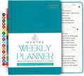 2026 Planner, Daily Journal & Gratitude Journal All-In-One with To Do List, Self Care Prompts & Habit Tracker - 5.8 x 8.3 - Teal