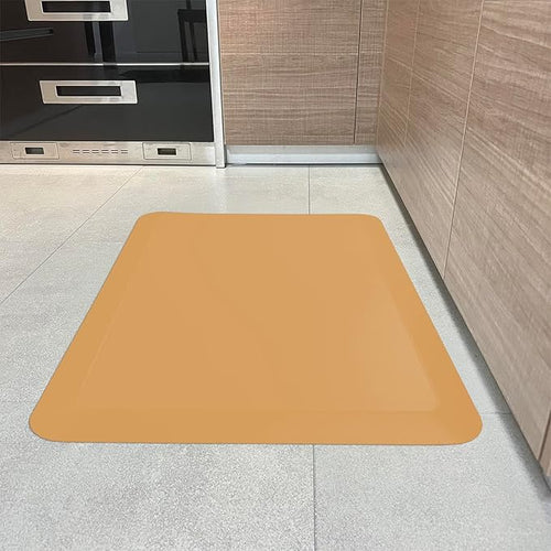 1" Extra Thick Anti Fatigue Floor Mat 30" L x 20" W,Kitchen Mat, Standing Desk Mat,140D Advanced PU Foam Ergonomic Comfort at Home, Office, Garage, Sink (Orange)