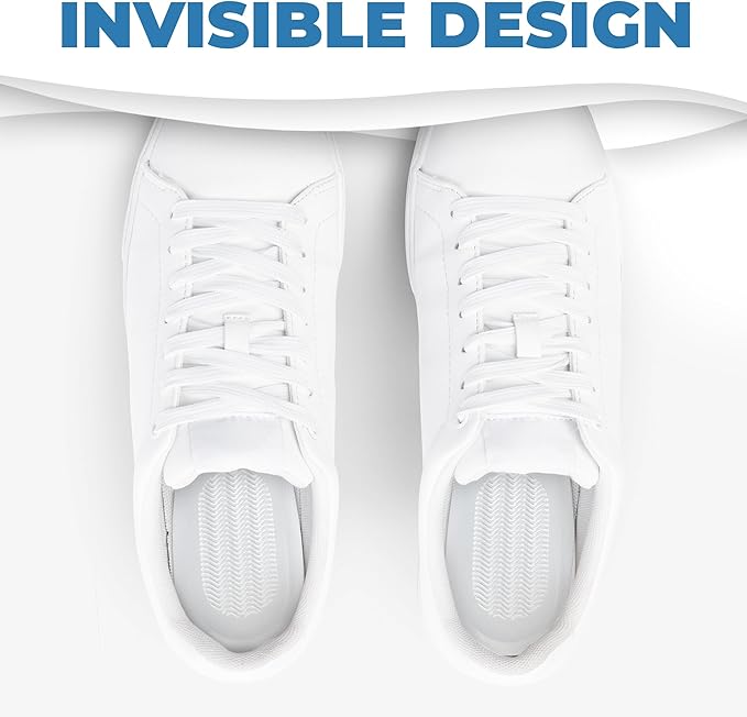 Gel Heel Pads - 2 Pcs Cups for Plantar Fasciitis Bone Spurs Pain Relief Protectors of Sore or Bruised Feet, Support Comfort Cushion Insoles for Women/Men