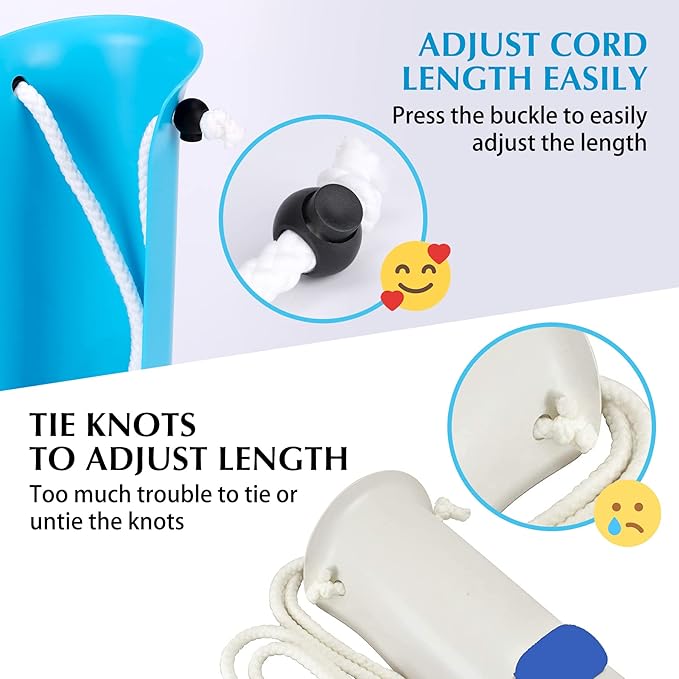 Sock Aid - Wide 3.93" Sock Aid with Foam Handles, Sock Aide Device for Elderly, Sock Helper Easy On Easy Off, Blue