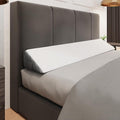 Kolbs King Size Bed Wedge Pillow for Headboard | Modern Stylish Pillow to Fill Gap Between Headboard and Mattress | Bed Gap Filler King