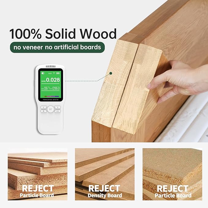 Solid Wood Coat Rack, Freestanding Coat Rack for Entryway, Hallway, Bedroom, Living Room, 15" x 15" x 67.3", Natural