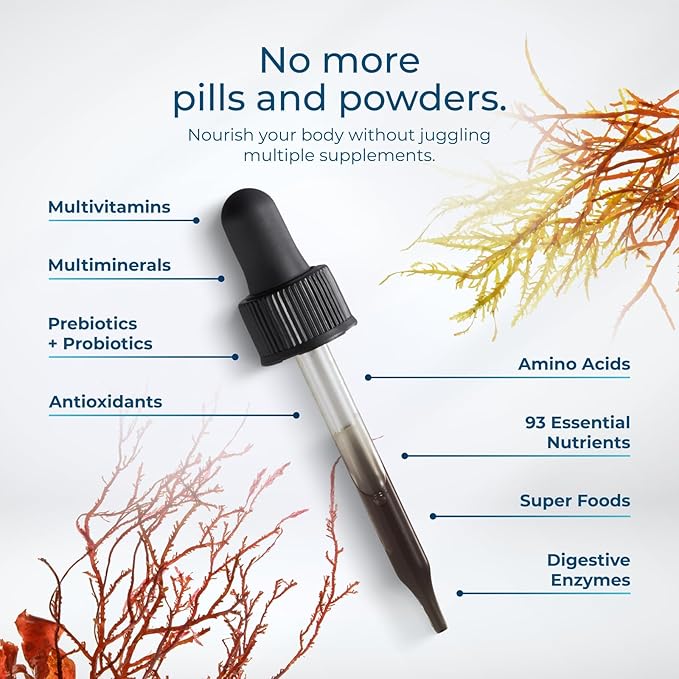 Cleanse & Renew - Liquid Superfood - Gut Health, Bloating, & Immune Support - Overall Wellness - Vegan & Gluten-Free - 30-Day Supply - Made in USA - 30-Day Supply