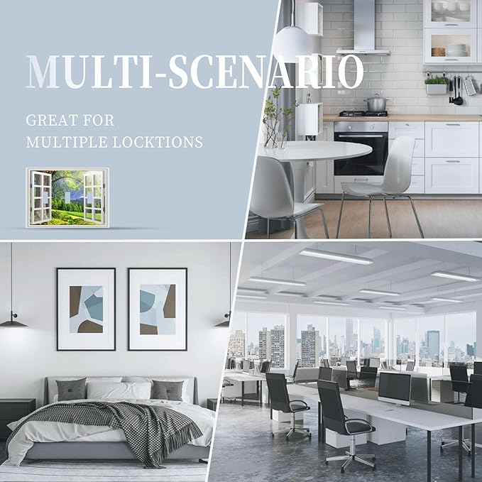 Light Switch Cover Window View Green Rustic Nature Wilderness 3 Gang Wall Plate Triple Light Switch Plate Toggle Decorative Outlet Covers Electrical Switchplate for Bathroom Bedroom Decor