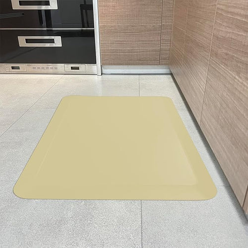 1" Extra Thick Anti Fatigue Floor Mat 30" L x 20" W,Kitchen Mat, Standing Desk Mat,140D Advanced PU Foam Ergonomic Comfort at Home, Office, Garage, Sink (Yellow)