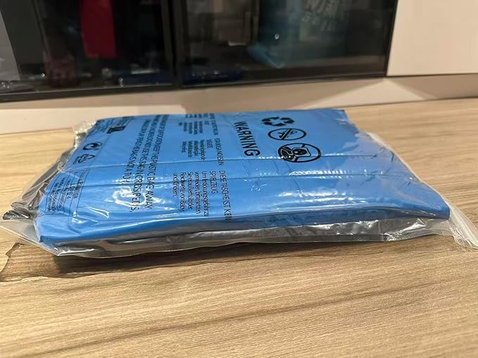 Upgraded 3-Layer Comfort Positioning Bed Pad with Handles Washable Waterproof Transfer Board for Turning Moving Patient Inconvenience Care Transfer Sheet, 43"x 36", Medium, Lake Blue