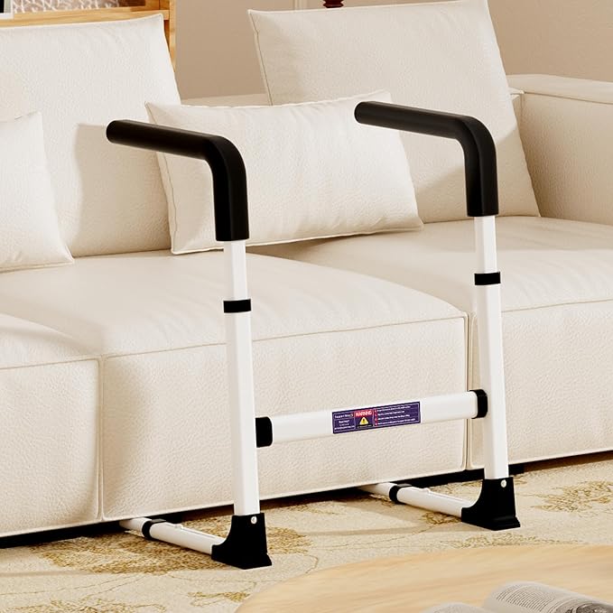 Couch Stand Assist for Elderly, Adjustable Chair Assist for Elderly Sit to Stand, Heavy-Duty Senior Lifting Devices & Standing Aids for Seniors, 400lbs Capacity, White