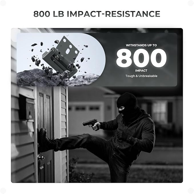 5Pack Home Security Door Reinforcement Lock, Childproof Safety Door Lock Latch Inside Stopper, Add High Security to Prevent Home Unauthorized Entry, Aluminum Construction Finish Grey