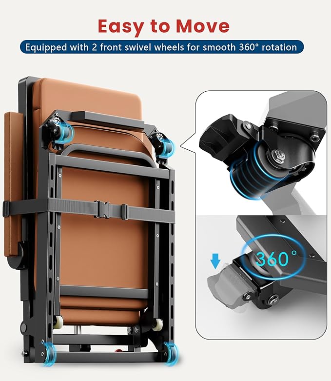 Electric Chair Lift Indoor Movable Floor Lift for Elderly Falls, Lift Chair Devices to Lift Elderly Off Floor with 4 Wheels, Max Capacity 400 Lbs