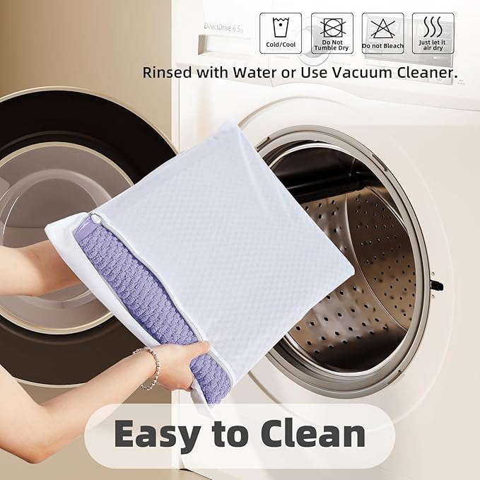 Bathroom Runner Rugs, Long Bath Mat Runner Washable Thin Quick Dry Low Pile Bathroom Runner Rugs Non Slip, Lavender 24"x70"