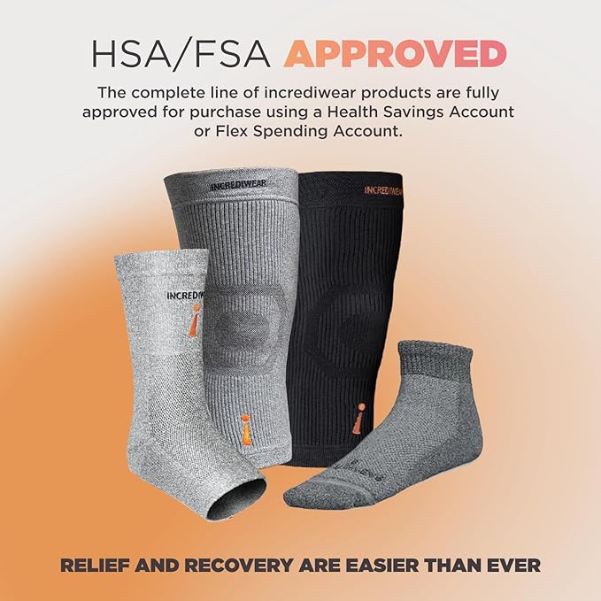 Incrediwear Knee Sleeve – Knee Braces for Knee Pain, Joint Pain Relief, Swelling, Inflammation Relief, and Circulation, Knee Support for Women and Men