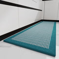 PADOOR Kitchen Mats for Floor, Kitchen Rugs Non Slip Washable, Rubber Backed Kitchen Runner Super Absorbent Long Kitchen Floor Mat Sink Rug, 20"x70" Teal