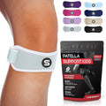 Sleeve Stars Swedish Brand Patellar Tendon Support Strap for Women & Men Effective Osgood Schlatter Knee Brace Youth & Kids Knee Brace with 3 Adjustable Length fits 7"-15" (Single/Mint Green/Kids)