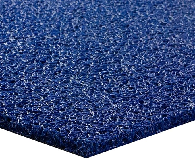 American Floor Mats Vinyl Mesh Heavy-Duty Entrance Black 3' x 3' Scraper Mat Without Backing/Borders - Drainable