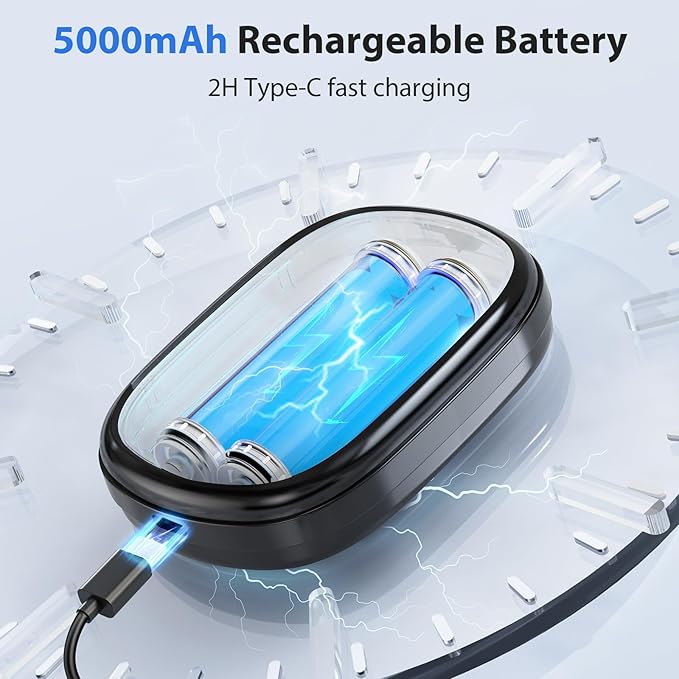 Lower Back Massager with Heat, Heating Pad for Back, Stomach Heating Pad, Waist Belt Wrap with Heat Vibration 3 Levels Adjustable, Touchscreen Control, Adjustable Size, Gifts for Dad Mom (Black)