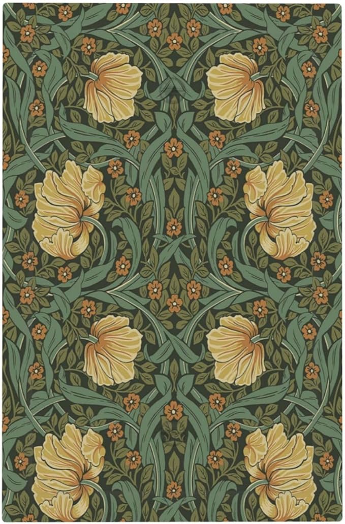Light Switch Cover Plate William Morris Floral Vintage Flowers Pattern 1 Gang No Device Blank Electrical Wall Plates Faceplate Decorative Switch Plate for Bedroom living Room Decor