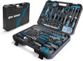 Enventor Tool Set, 220-Piece Home Tool Kit with Toolbox, Wrench and Hand Tools for Home Repairs, Auto Maintenance, DIY & General Use,Household Repair Tools for Men & Women, Blue