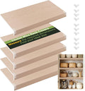 Wire Rack Covers, 32*12 Inch Shelf Covers for wire Shelving, Easy to Cut Closet Wires Shelf Cover-0.31 inch Thick(Not Wood) Moisture Resistant Durable Shelves Cover, Easy Install for Pantry, Kitchen
