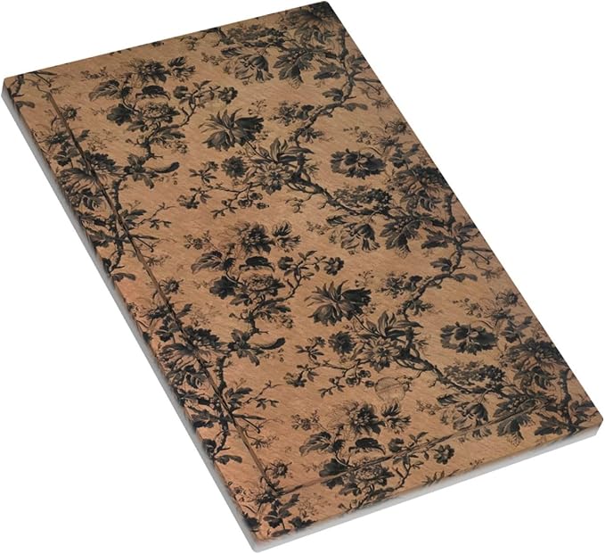 Decorative Light Switch Cover Plate Vintage Floral Botanical Brown Background 1 Gang No Device Single Blank Outlet Covers Wall Plate Switch Plate Covers for Bathroom Bedroom Decor