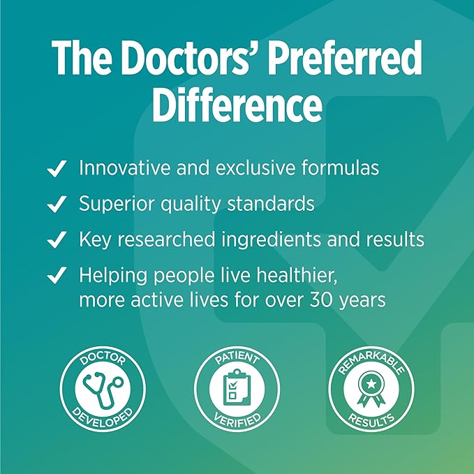 DOCTORS' PREFERRED Mindful Advantage Brain Supplements for Memory and Focus - Boost Memory, Mental Sharpness, Recall & Concentration - 30 Count