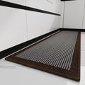 PADOOR Kitchen Mats for Floor, Kitchen Rugs Non Slip Washable, Rubber Backed Kitchen Runner Super Absorbent Kitchen Floor Mat Sink Rug, 20”x47” Dark Brown