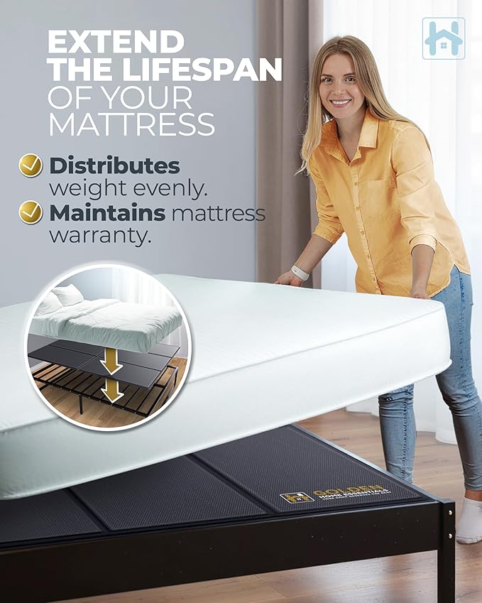 Premium 10mm California King Size Bunkie Board (72" x 84") – Slim Low-Profile Mattress Support – Quiet, Moisture-Resistant, Lightweight Bed Board for Platform & Slatted Frames