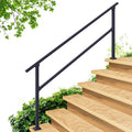 CR Fence & Rail Handrails for Outdoor Steps & Indoor Stair Railing Kit, 5-6 Steps Safety Hand Rail for Porch & Deck
