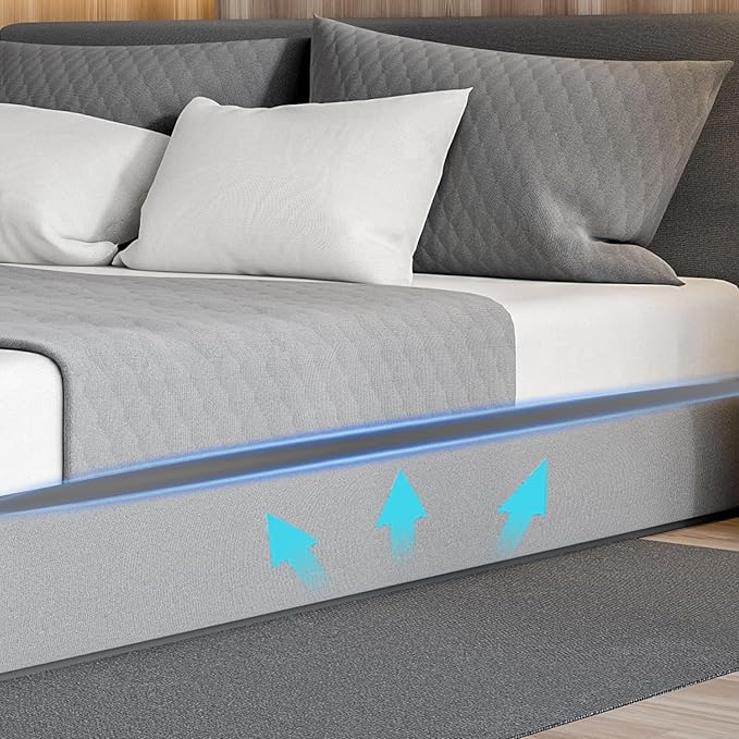 Extra Thick 3" Sagging Mattress Support, 47" L High Density Under Mattress Support Board, Memory Foam Pad to Fix Sinking Bed, Firm, Support, Stability - 47x35x3in