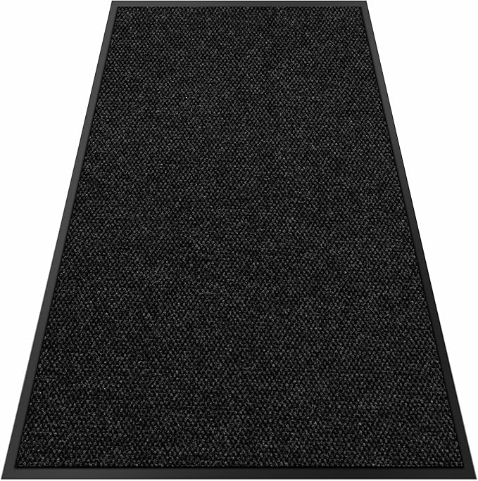 3′ x 38′ Front Door Mat Indoor Outdoor Entrance, Commercial Floor Mat Heavy Duty Dirt Trapper Entryway Doormat, Custom Size Non Slip Rubber Backing Welcome mat, Door Mat for High Traffic Area