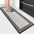 Anti Fatigue Kitchen Rug Kitchen Floor Mats Cushioned Anti Fatigue Memory Foam Kitchen Rugs Padded Kitchen Floor Mat Non Slip Washable Kitchen Mats for Floor Laundry Office Sink 17.3 x 47.2inch