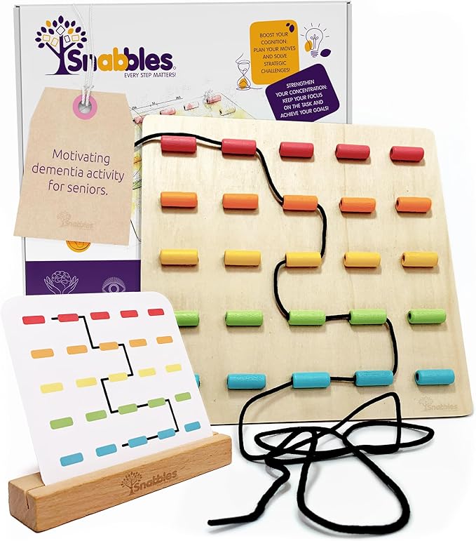 Dementia Activities for Seniors - Activity Kits for Dementia Patients - Memory Games for Seniors with Dementia - Dementia Products - Alzheimers Activities - Puzzles for Dementia Patients