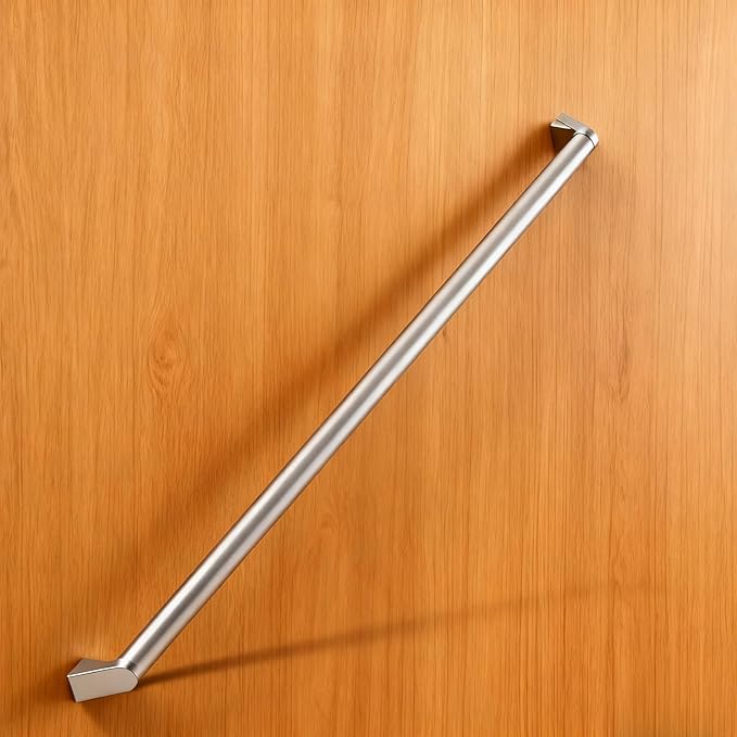 10 FT Handrails for Indoor Stairs,Railings，Outdoor Stairs Handrail，Modern Aluminum Handrail Set, Wall Mounted，Wall Return Bracket More Safety, Rust Free. (Anodized Silver, 10 FT)