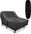 iDealBed iQ5 Luxury Hybrid Mattress and Adjustable Bed Sleep System, Pressure Relief Sleep, Zero Gravity, Anti-Snore, Custom Comfort Positions (California King, Luxury Firm (Medium Firm) + 4i Custom)